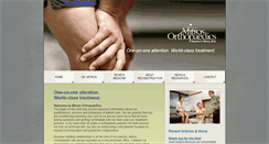 Desktop Screenshot of mitrosortho.com
